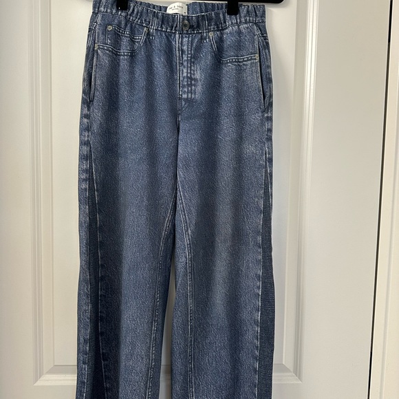 rag & bone Sweatpants Jeans, wide leg. - Picture 7 of 13